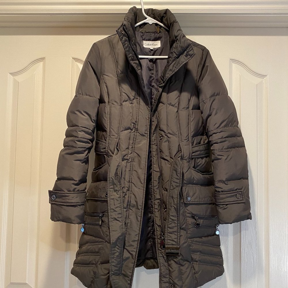 Calvin Klein Grey Down Jacket